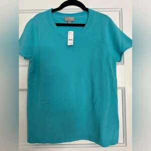 J. Crew cashmere t-shirt